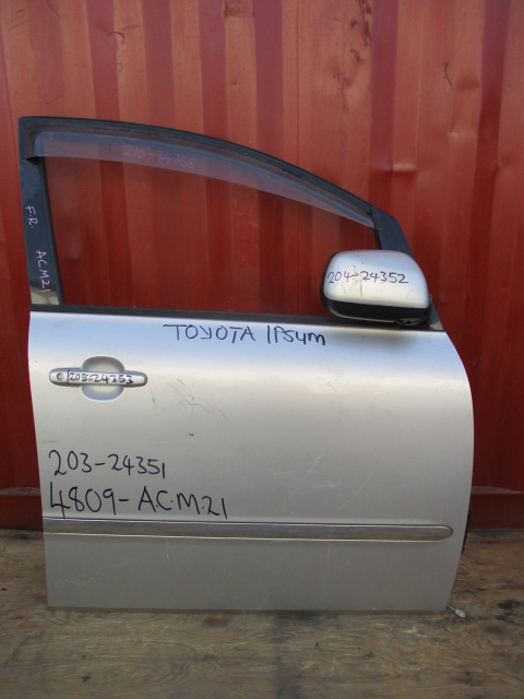 Used Toyota Ipsum DOOR SHELL FRONT RIGHT